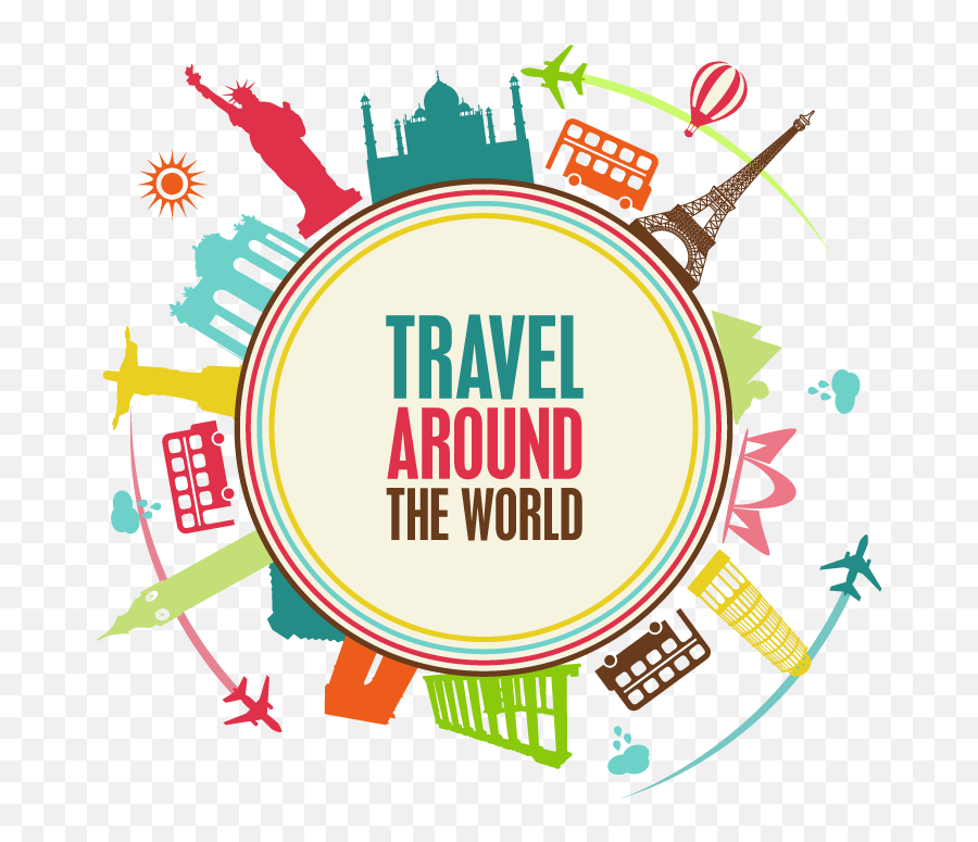 Travel Background Transparent Png - Traveller All Around The World,Travel Clipart Png