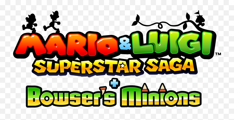 Mario U0026 Luigi Superstar Saga Bowseru0027s Minions Announced - Mario And Luigi Paper Jam Logo Png,Super Mario Rpg Logo
