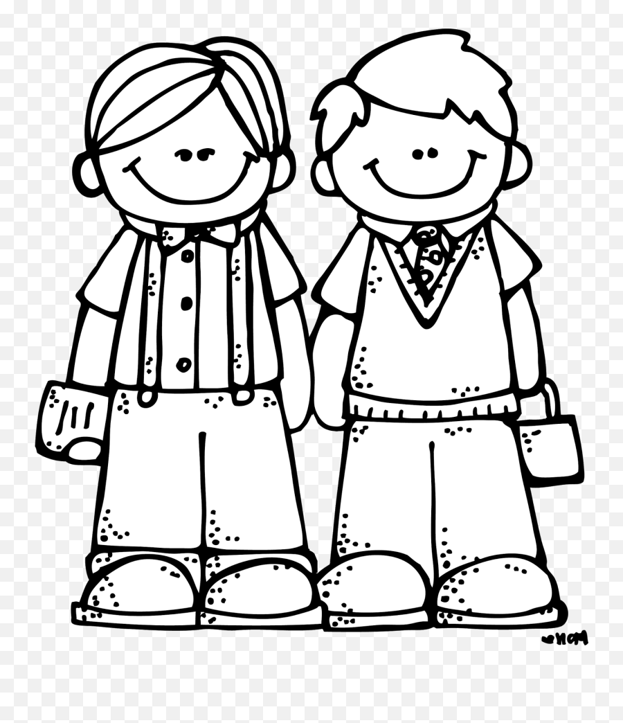 Library Of Best Friend Clip Art Black And White - Clip Art Black And White Friend Png,Friends Clipart Transparent