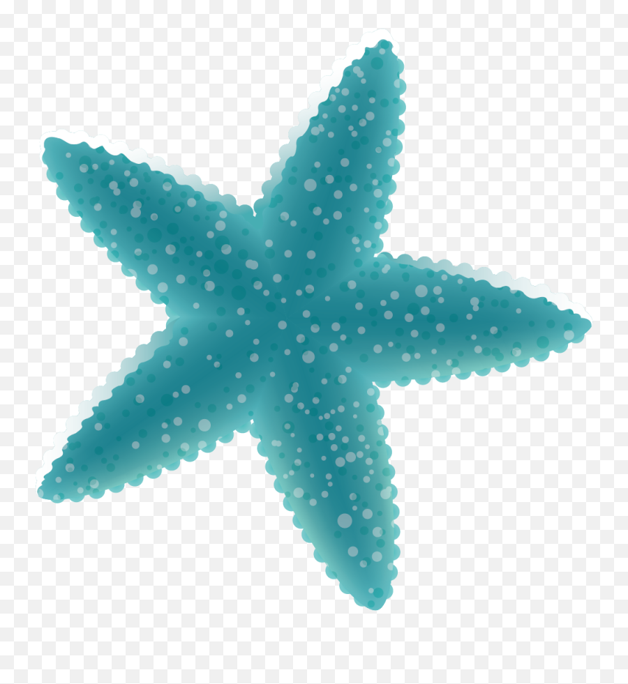 Download Blue Starfish Deep Ocean Decoration Vector Sea - Ocean Png Sea Creatures,Ocean Png