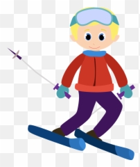 Skier Clipart Png