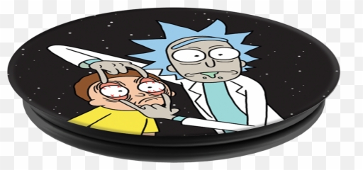 Pop Socket Rick Morty Transparent Png - And Popsocket