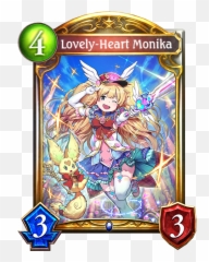 Card Lovely - Heart Monika Png,Monika Png