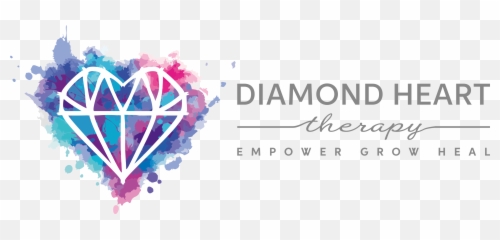 Download Hd Diamond Heart Therapy - Logo Design png