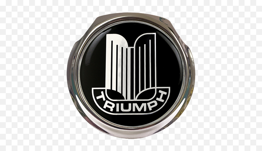 Triumph Standard Grille Logo Car Badge With Fixings - Triumph Car Badge Png,Badge Logo