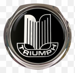 Triumph Standard Grille Logo Car Badge With Fixings - Triumph Car Badge Png,Badge Logo