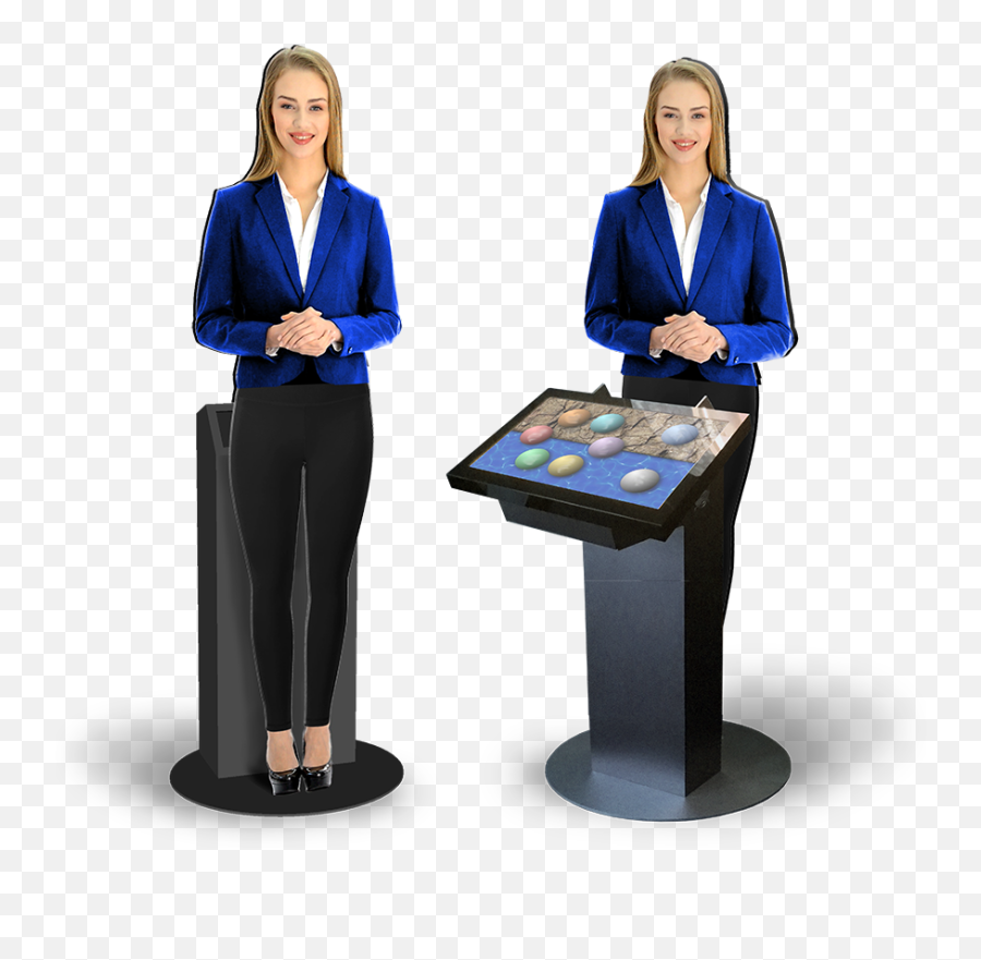 Download Hd Holohost Is Your Virtual Booth Presenter Who - Businessperson Png,Presenter Png