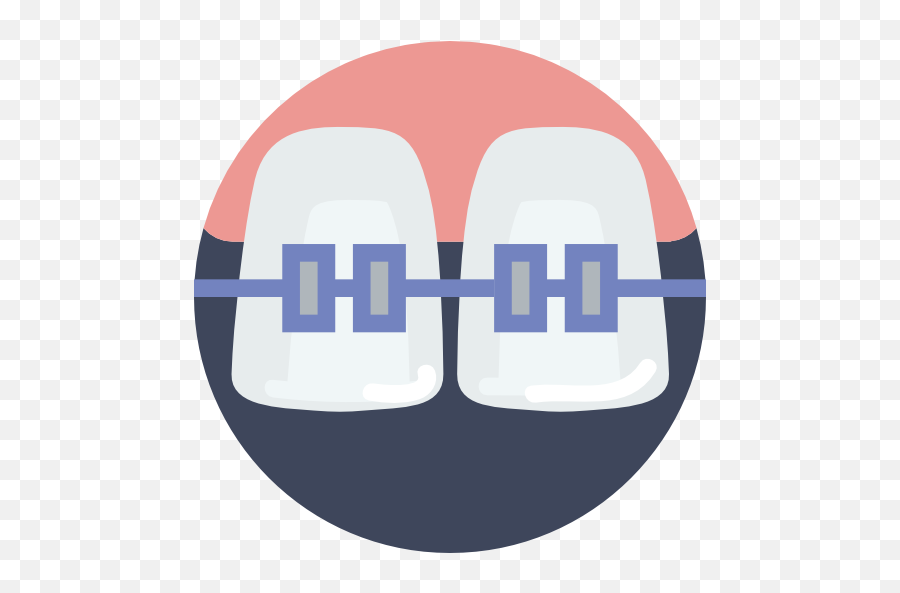 Braces Teeth Mouth Dental Dentist - Braces Icon Png,Braces Png
