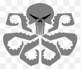 Hydra Punisher Logo Png Transparent - Marvel