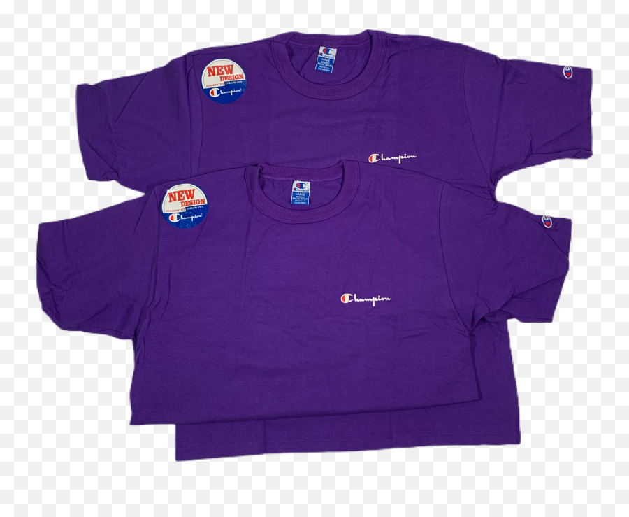 Vintage Purple Champion Logo T - Shirt Pack Purple Champion Shirt Png,Champion Logo Png