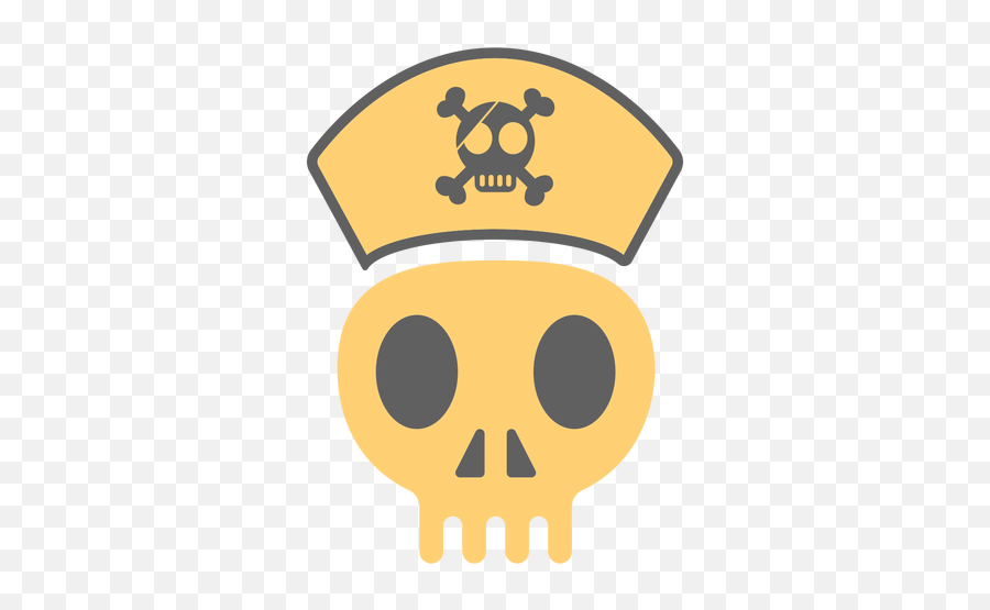 Pirate Skull Cap Illustration - Language Png,Pirate Skull Png