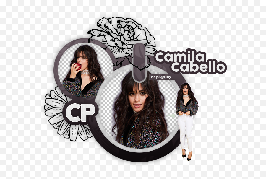 Cabello Png - Camila Cabello Stickers Pack,Camila Cabello Png