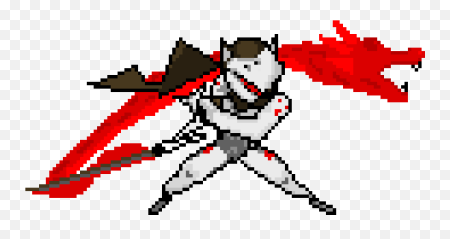 Genji Pixel Art Maker - Genji Overwatch Pixel Art Png,Genji Png