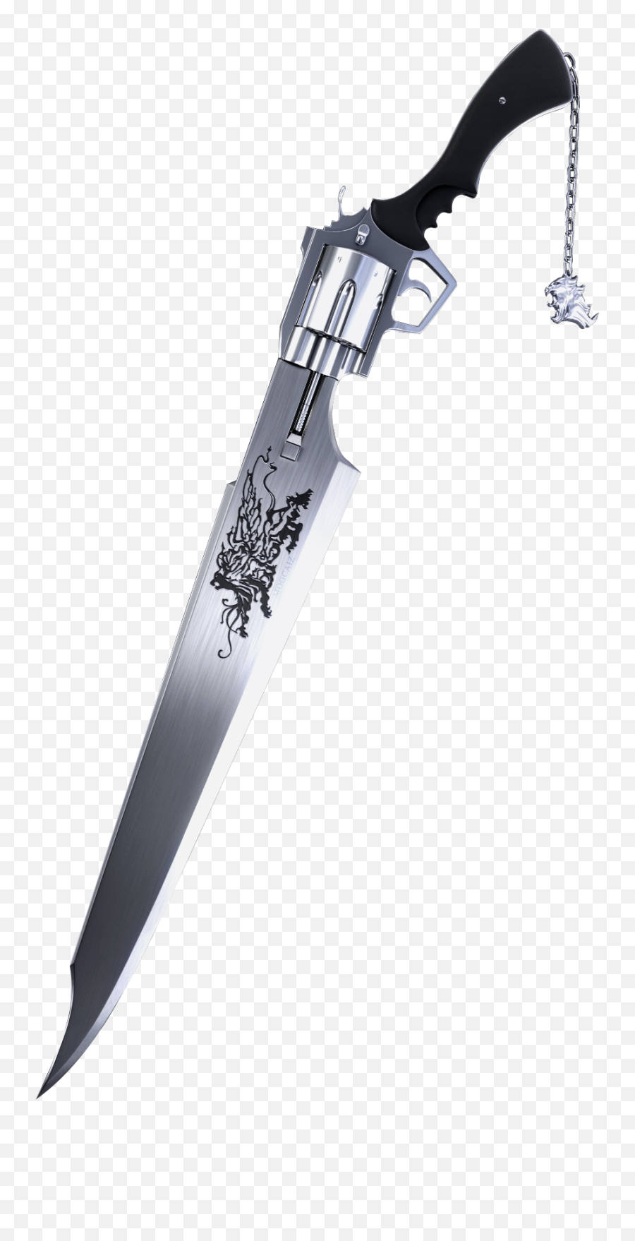 Katana Silhouette Png Picture - Final Fantasy Sword Gun,Sword Silhouette Png