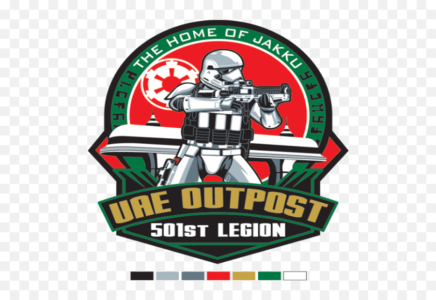 Logo Uae Outpost 7 1 - Firearms Png,501st Logo