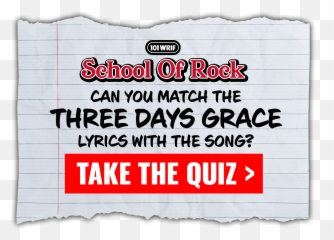 Schoolofrockquiz - Horizontal png