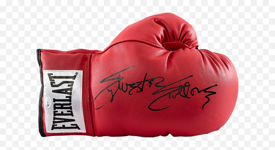 Sylvester Stallone Signed Red Everlast - Rocky Balboa Boxing Glove Png,Rocky Balboa Png
