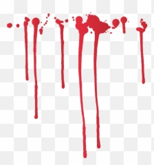 Free Transparent Blood Png Download - Vector Drip