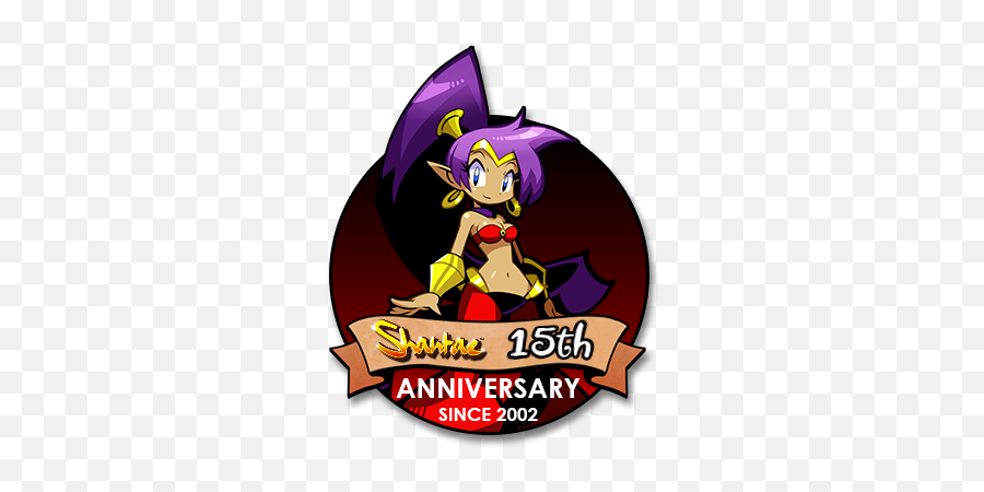 15th Anniversary Of Shantae Gbc 6 - Shantae Art Style Png,Shantae Logo