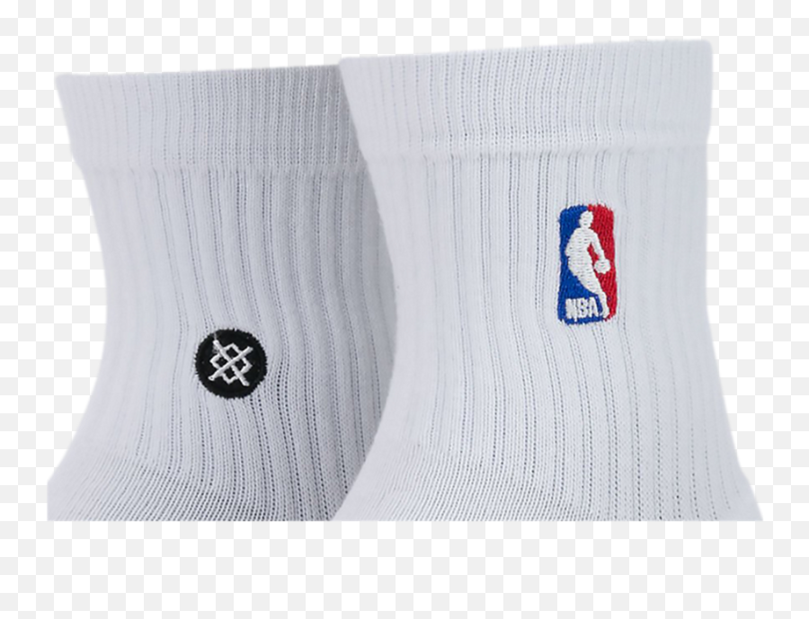 Stance Nba Logoman Quater Socks - Knee Pad Png,Stance Logo