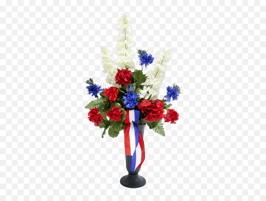 Silk Red White U0026 Blue Cemetery Cup Royeru0027s Flowers And Png Transparent