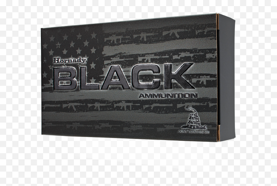 Hornady Black - Hornady Manufacturing Inc Hornady Black 450 Bushmaster Ammo Png,Transparent Black Line