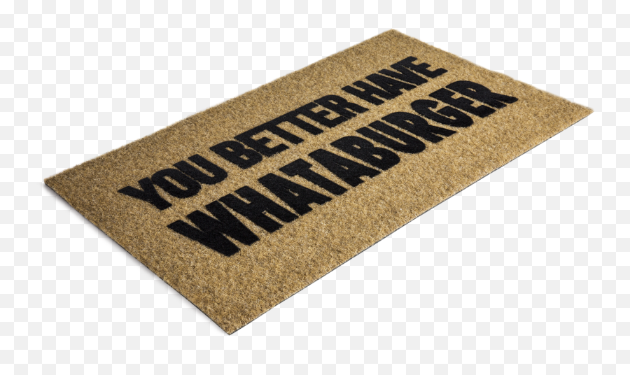 Best Whataburger - Whataburger Doormat Png,Whataburger Logo Png