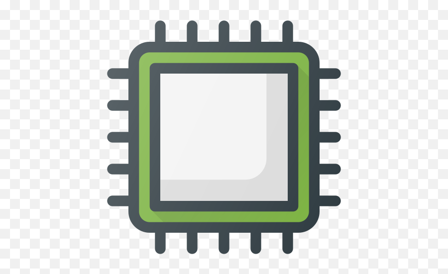 Microchip Processor Chip Cpu Free - Microprocessor Png,Cpu Png