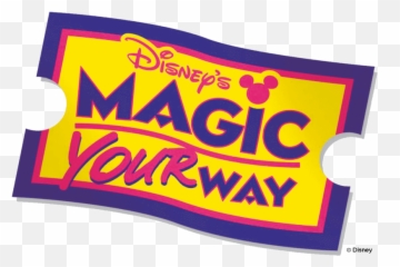 Disneyland - Tickets Clear Background png