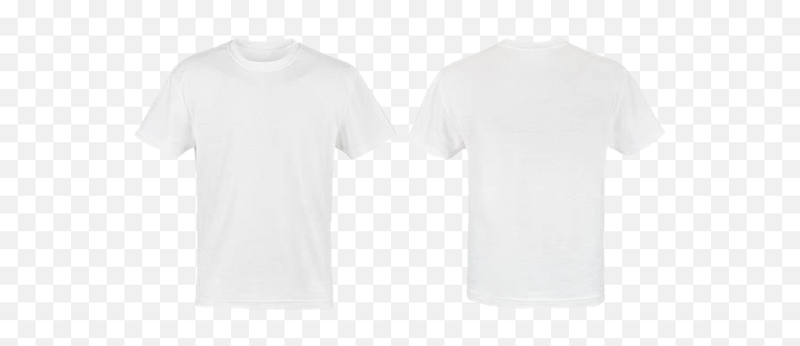 Plain White T - Plain White T Shirt Front And Back Png,White T Shirt Transparent