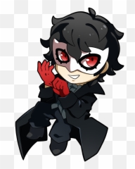 Joker - Persona Five Chibi png
