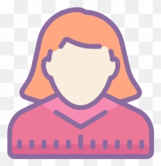User Female Skin Type 1 And 2 Icon - Girly png