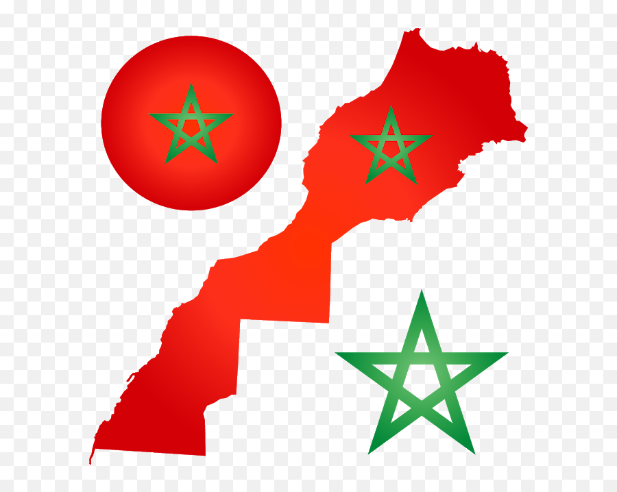 Morocco - Moroccan Star Png,Libya New Flag Icon