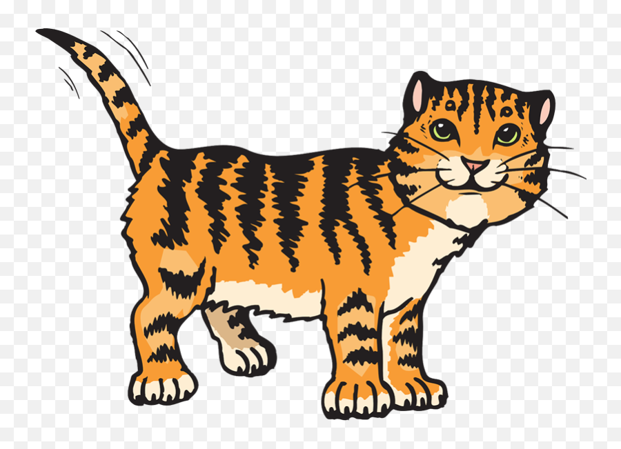 Cat Clipart Transparent Background - Cat Clip Art Png,Cat With Transparent Background