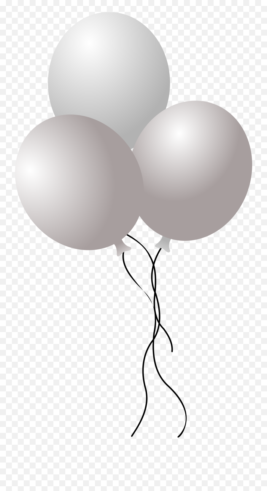 Balloon Vector Png - Birthday White Balloon Png,Real Balloons Png