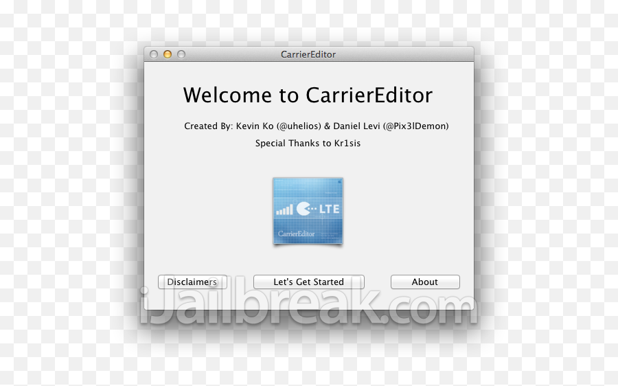 How To Change Iphone Or Ipad Carrier Logo With Carrieredit - Technology Applications Png,Jailbreak Icon