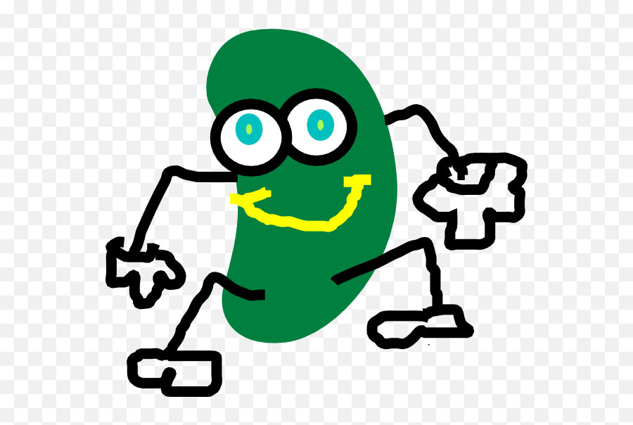 Green Clipart Bean Transparent Free For Download - Jelly Beans Clip Art Png,Green Beans Png