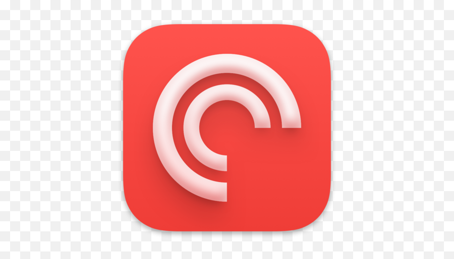 Pocket Casts Macos Bigsur Free Icon - Iconiconscom Pocket Casts Mac Os Icons Png,Screencast Icon