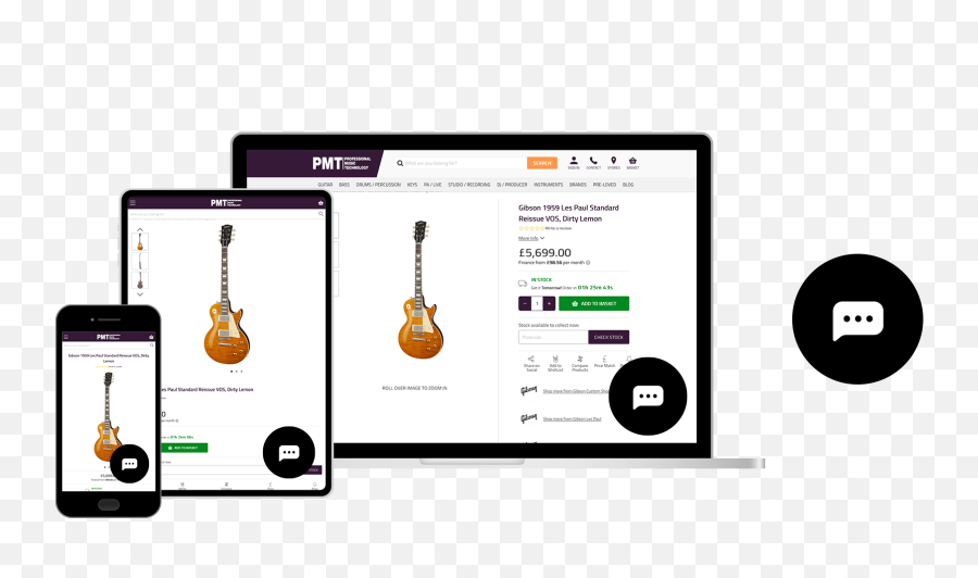 Pmt Live - Connect With An In Store Expert Smart Device Png,Hofner Icon Series Beatle Bass Guitar Sunburst