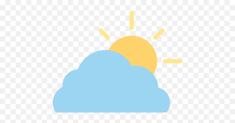 Sunny Weather Free Icon - Iconiconscom Language Png,Sun Weather Icon