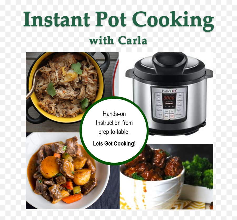 Instant Pot Cooking With Carla - Black River Technical College Instant Pot Heb Png,Instant Pot Icon