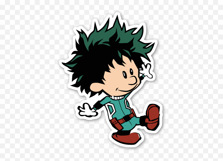 Die Cut Ch Deku U2013 Stickerapp Shop - Fictional Character Png,Deku Icon