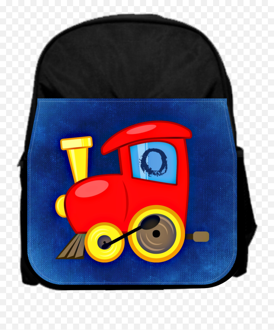 Initial Train O 13 X 10 Black Preschool Toddler Childrenu0027s Backpack U0026 Pencil Case Set Png My Little Pony Folder Icon