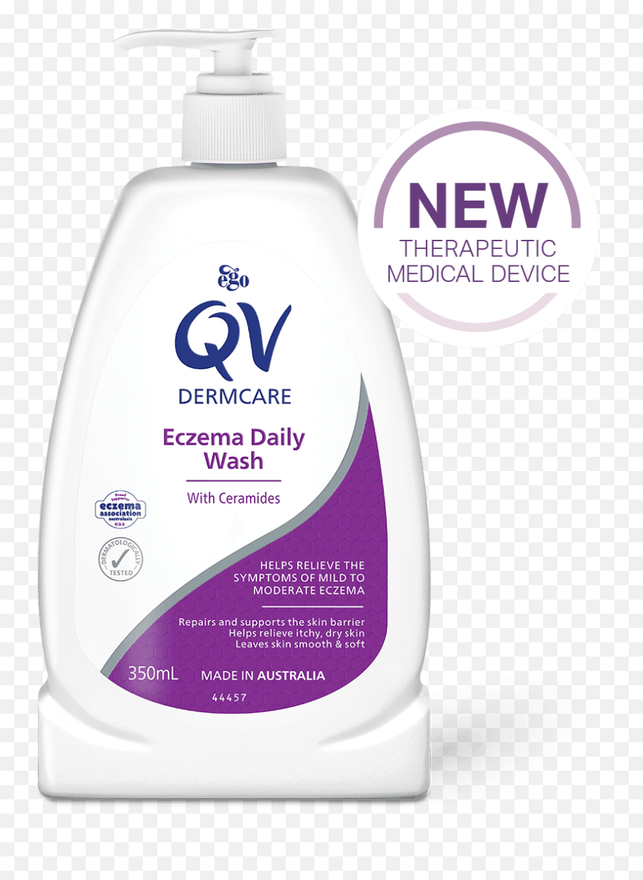 Qv Dermcare Eczema Daily Wash Ego Pharmaceuticals Png Body Icon