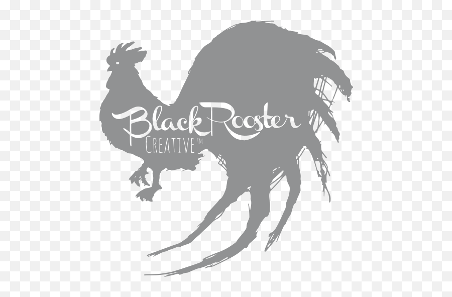 Black Rooster Creative Free Range Animation U0026 Design - Rooster Png,Rooster Logo
