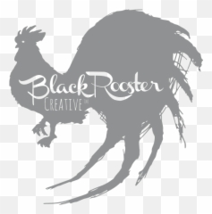 Black Rooster Creative Free Range Animation U0026 Design - Rooster Png,Rooster Logo
