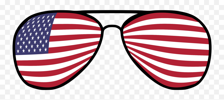 Sunglasses Vision Care Eyewear Png - American Flag Sunglasses Clipart,Sunglasses Vector Png