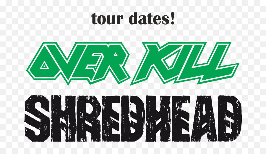 Grand Sounds Promotion U2013 Overkill Shredhead Crowbar Tour - Poster Png,Crowbar Png