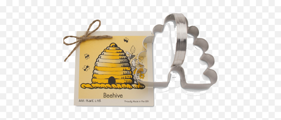Beehive Cookie Cutter - Honeybee Png,Beehive Png