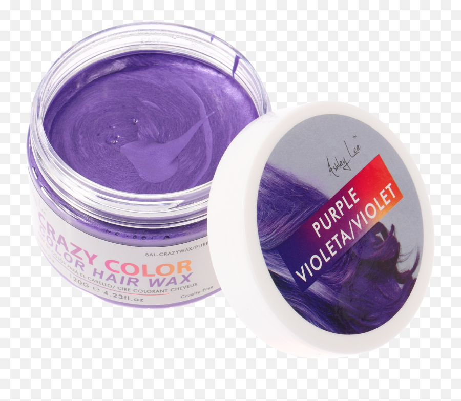 Ashley Lee Color Crazy Hair Wax Purple Wholesale Beauty - Ashley Lee Crazy Color Hair Wax Png,Crazy Hair Png